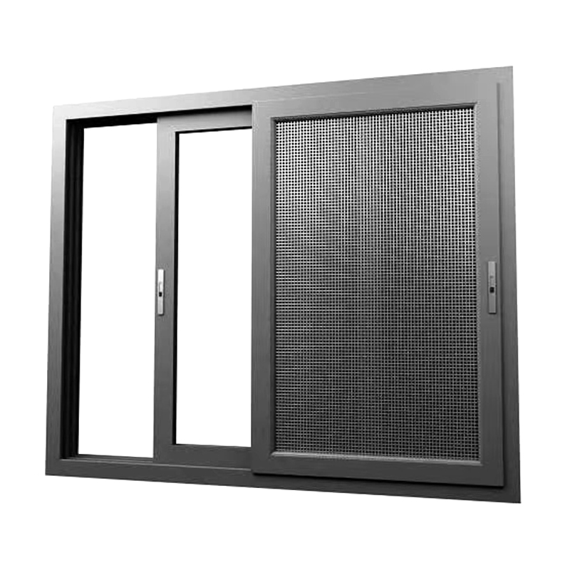 RG-KSA-WS100 Schiebefenster mit kantigem, nicht thermisch getrenntem System
